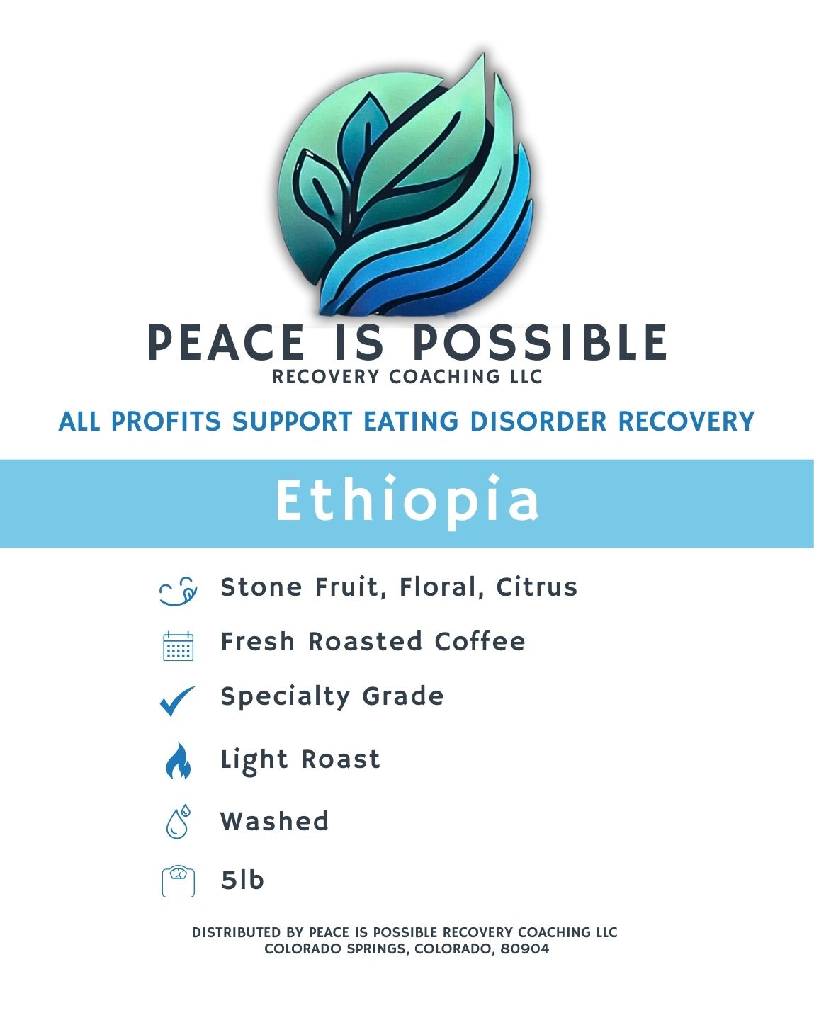 Ethiopia Coffee Beans: Freshly Roasted on Order