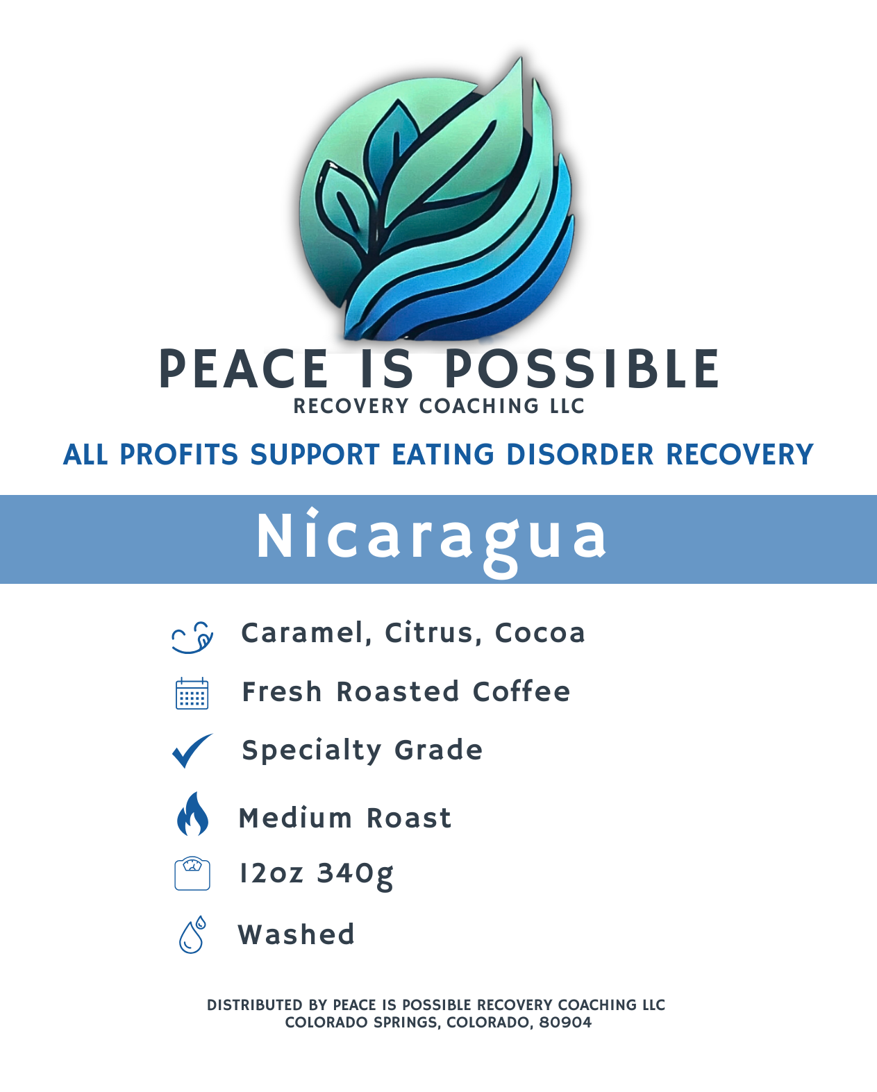 Nicaragua Coffee Beans: Freshly Roasted on Order
