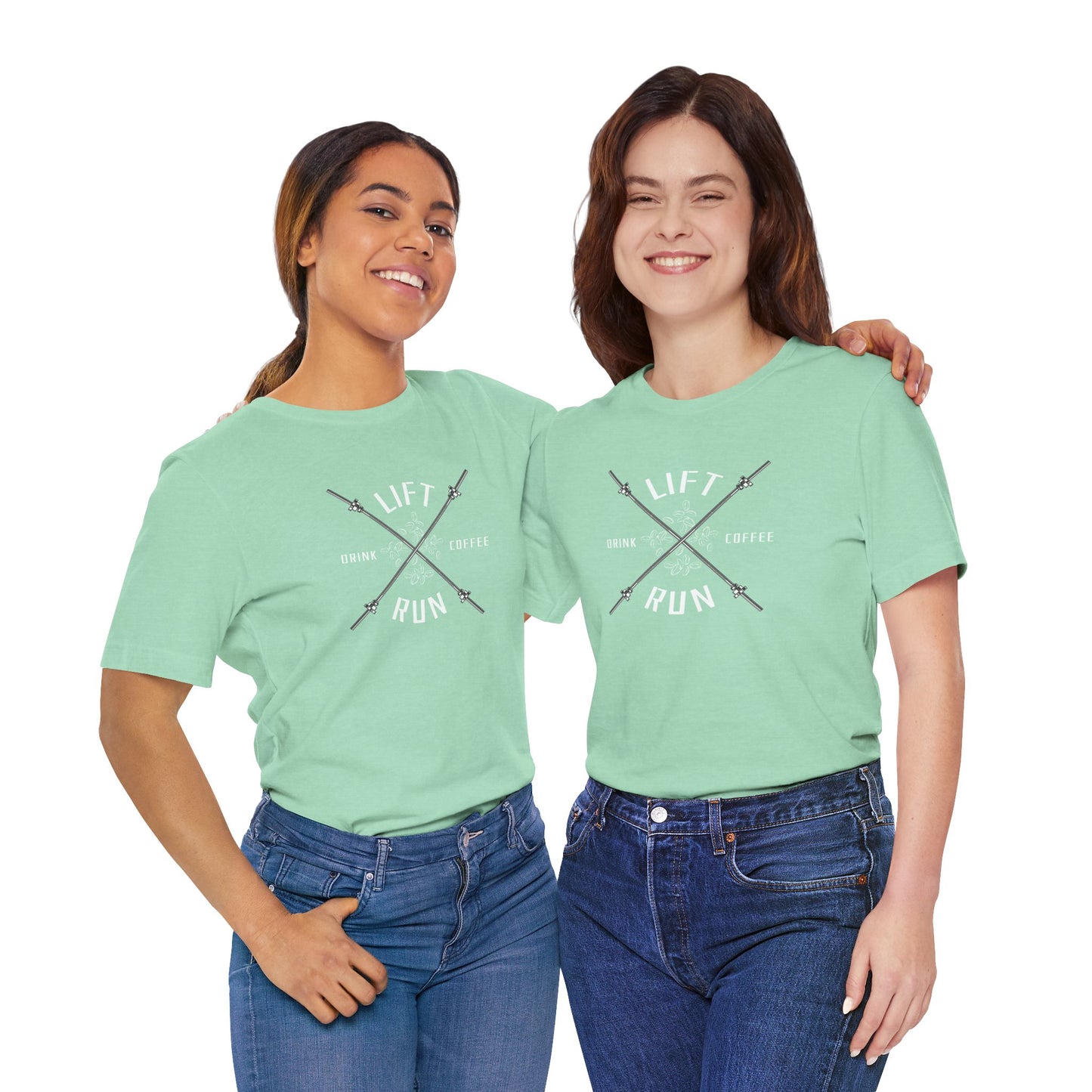 Lift, Run, Drink Coffee Tee